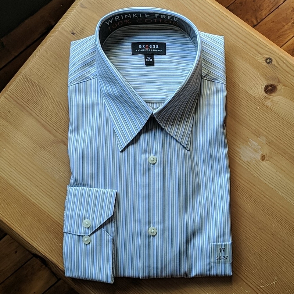 NWT Axcess Men's dress shirt (17 36-37)